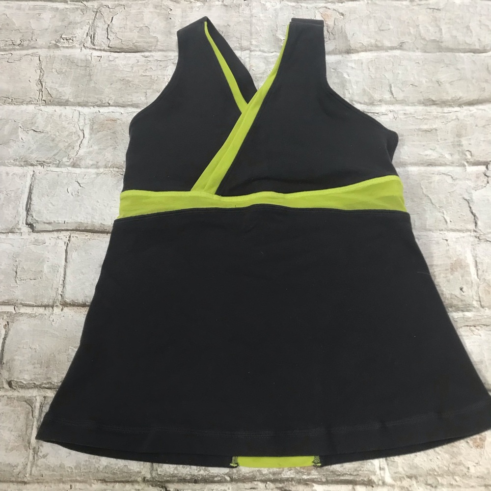 Lululemon Dark Gray CrossFit Tank Sz 6  Racerback